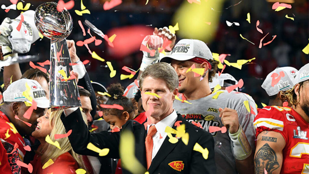 NFL on X: THE @CHIEFS ARE SUPER BOWL CHAMPIONS ONCE AGAIN! #SBLVII   / X