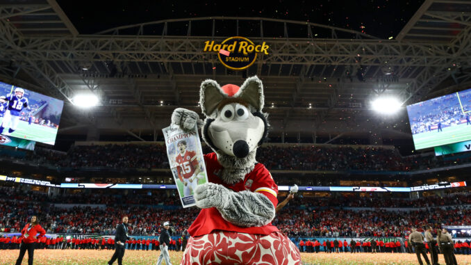 KC Wolf Super Bowl LIV