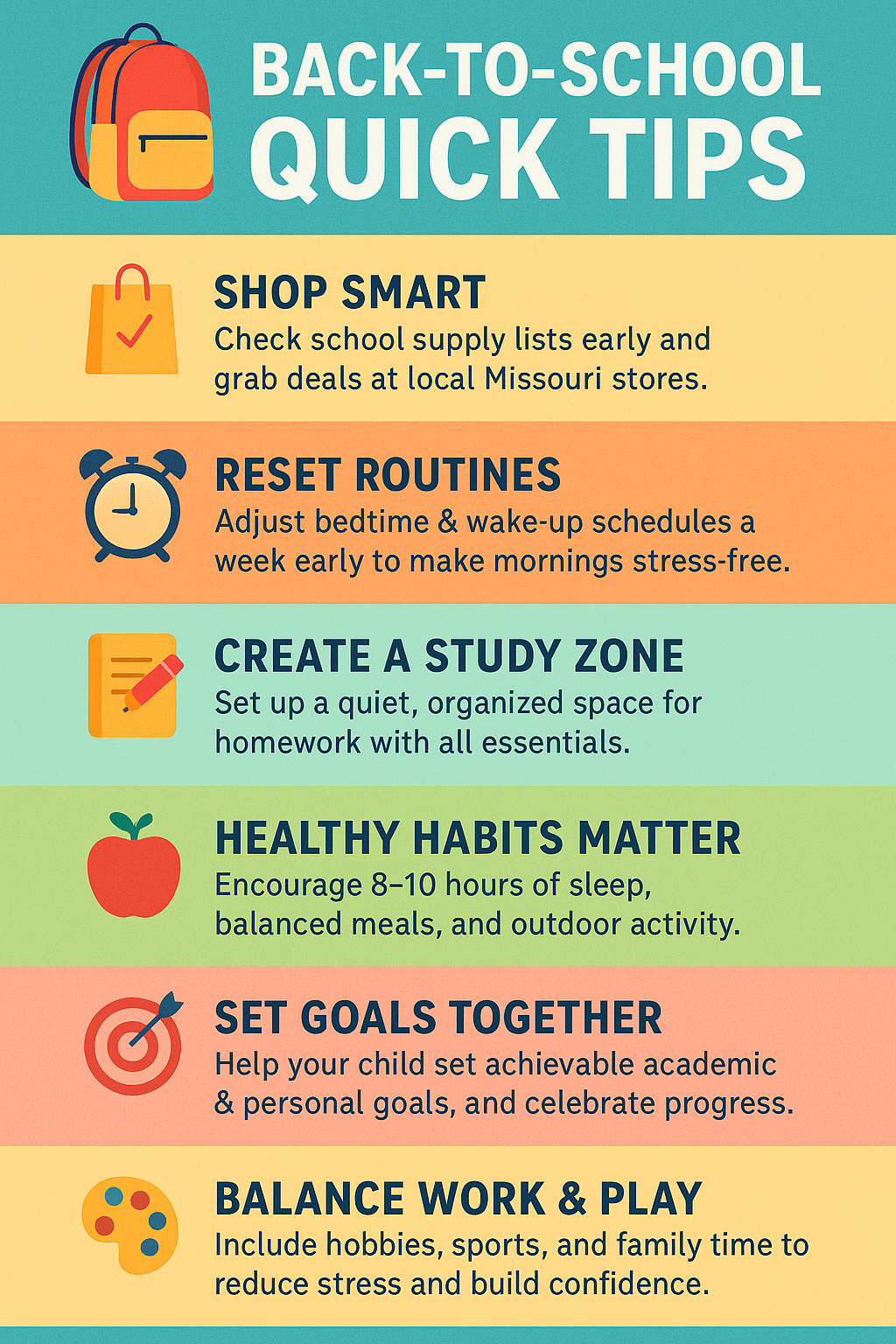 Back to School Made Simple: Tips for a Smooth Transition – Missouri ...